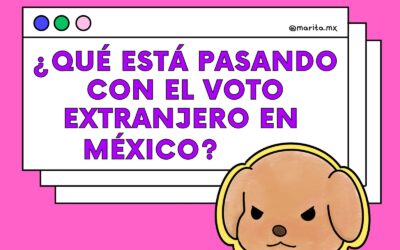 ¿Qué está pasando con el voto extranjero en México?